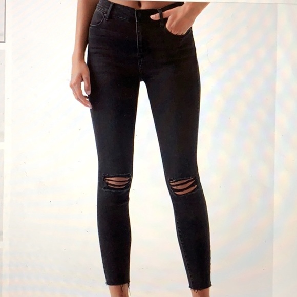 Pacsun High Rise Black Ankle Jeggings - Picture 8 of 16